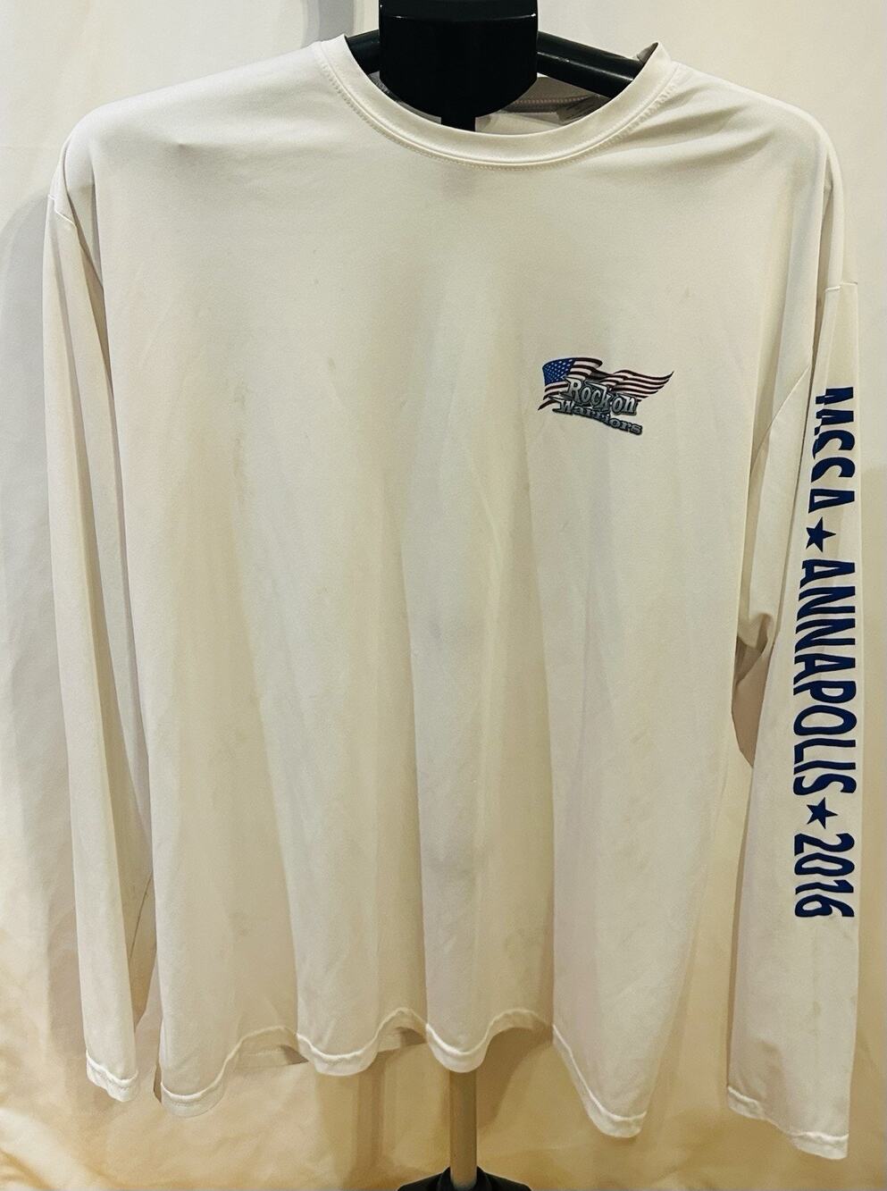 A4 Annapolis Fishing Tournament Long Sleeve Shirt size L